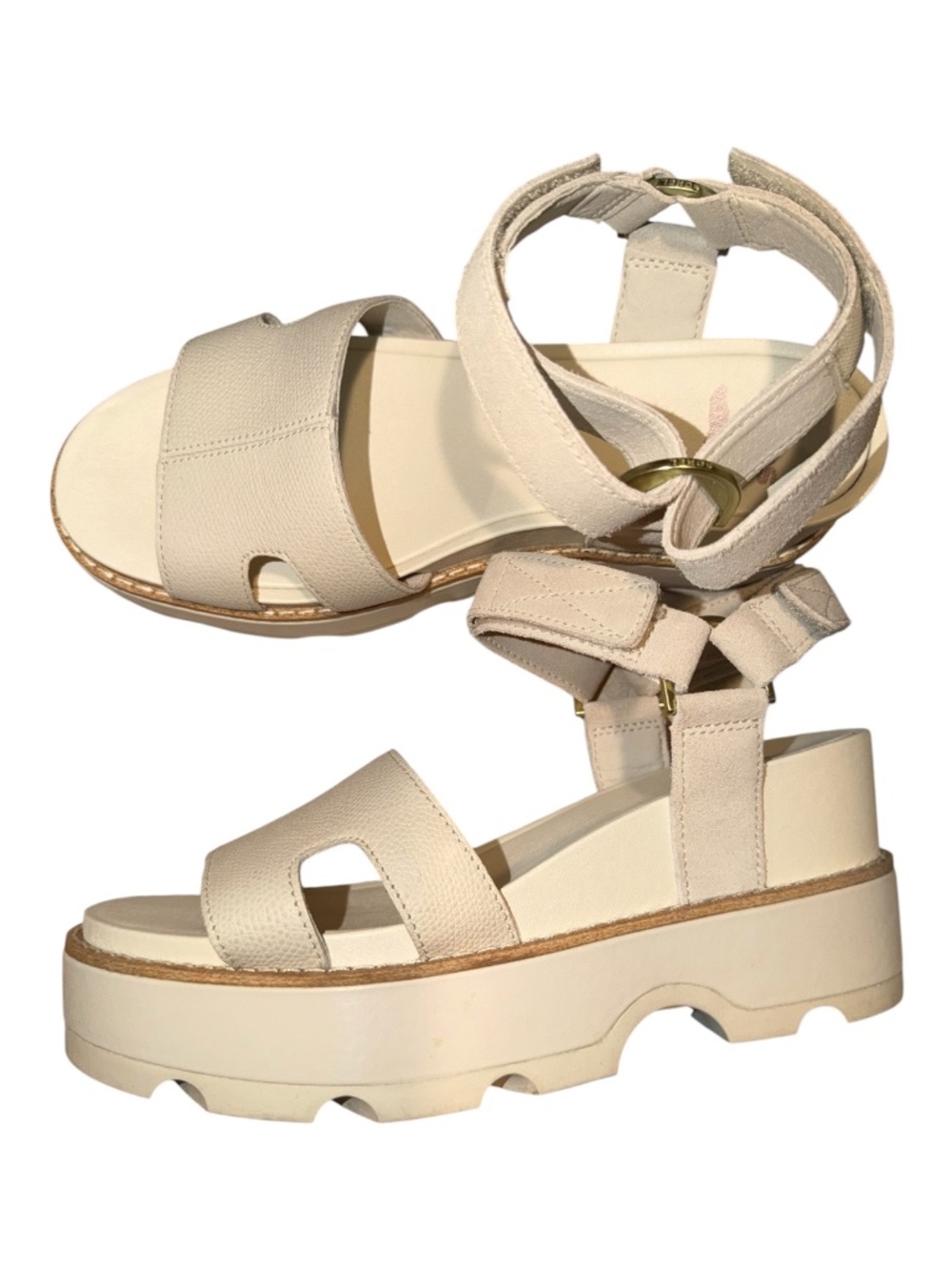 Sorel Joanie Ankle Strap Platform Sandals 7.5